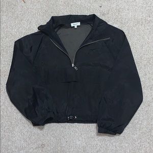 Forever 21 Cropped Sheer Pullover